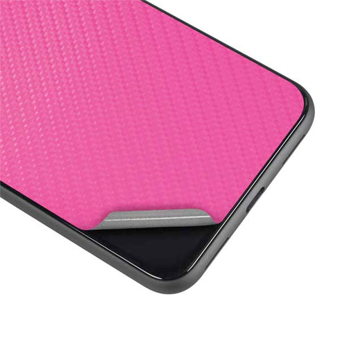 Pink Carbon Fiber Specialty Material Google Pixel 4 XL Skin